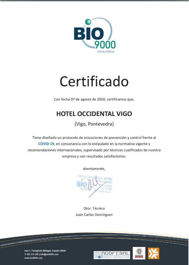 Occidental Vigo Hotel Kültér fotó